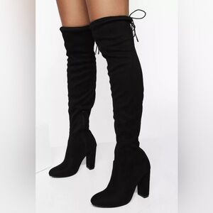 Over the Knee Suede Boots